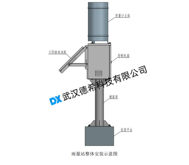 DX-YTR-1 輕量化雨量監(jiān)測站 野外降水觀測高效裝備